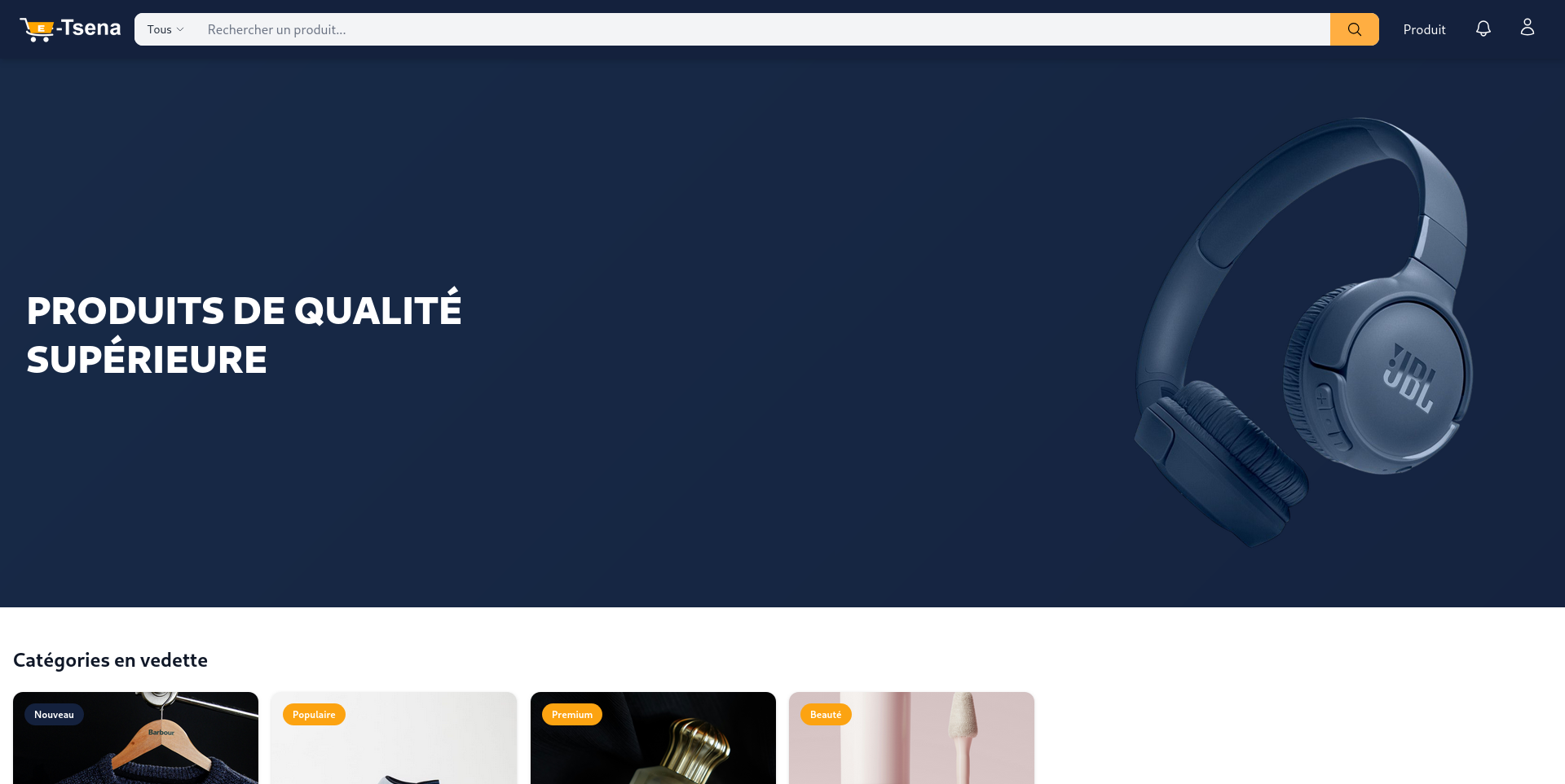 Plateforme E-commerce